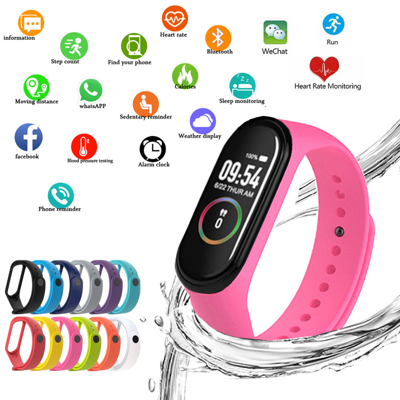 Smartwatch Ladies Watches Branded - M4 Smart Watchs Sport Wristbands For