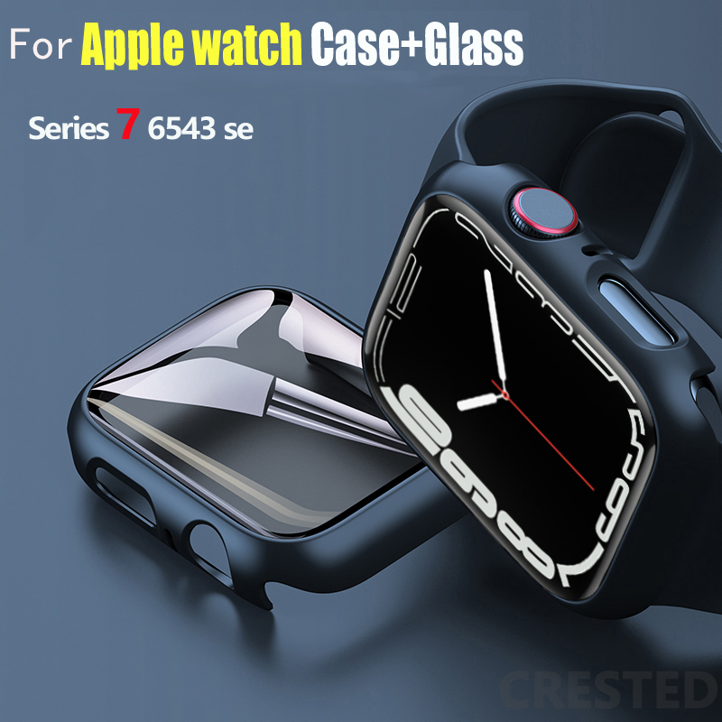 Iwatch Smartwatch Series 7 - Glass+Cover For Apple Watch case 44mm