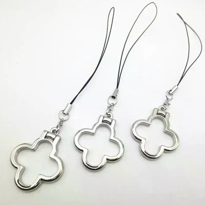 Watch Es - Cute Cat Shaped Alloy Phone Lanyard