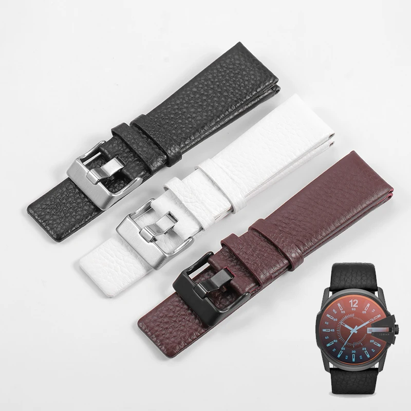 Diesel Watches Smartwatch - For Diesel Strap Genuine Leather Needle