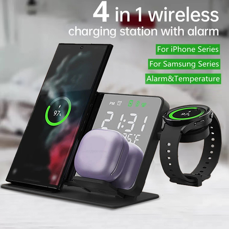 Wireless Charger Alarm Clock S - Iwatch Smartwatch review and price