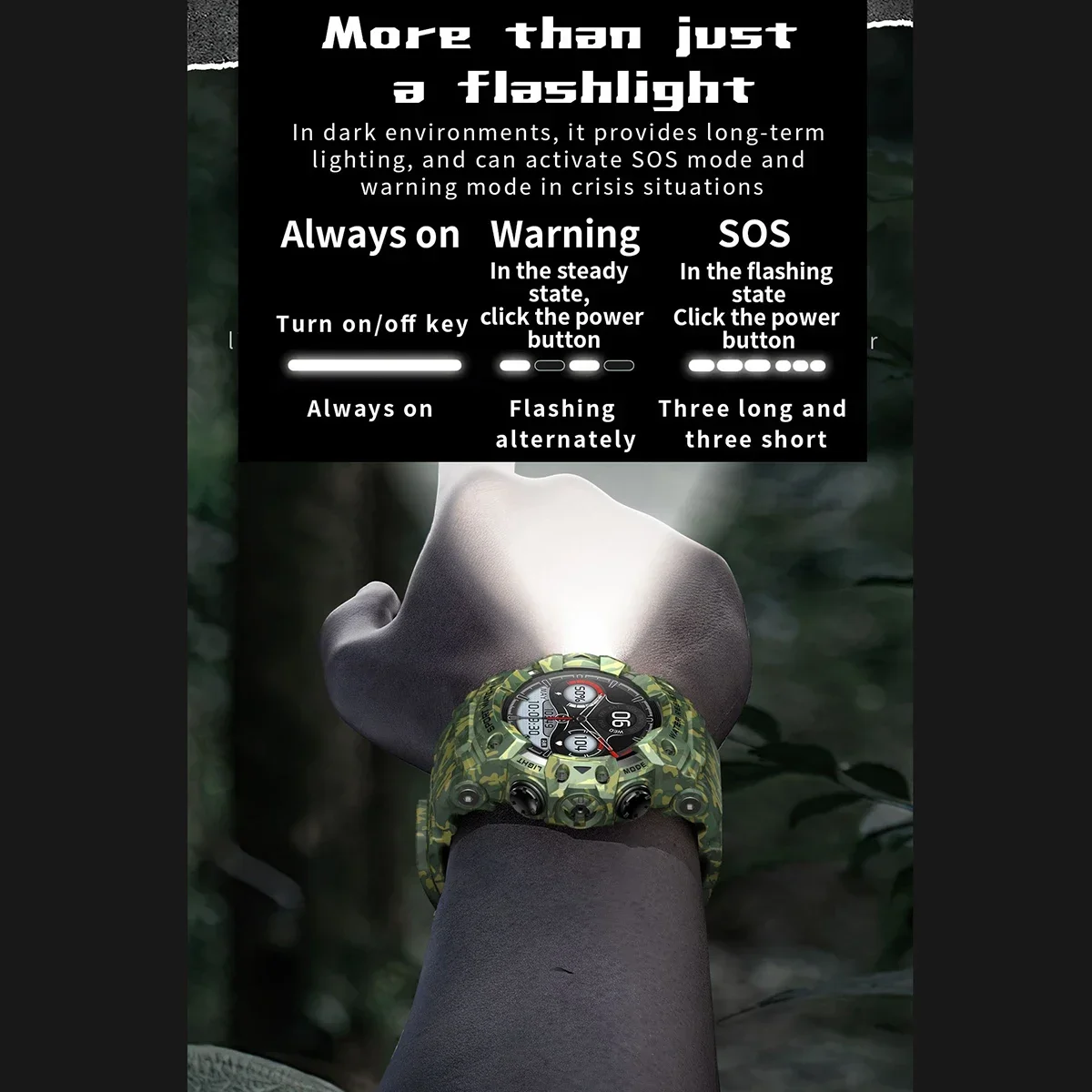 Men's Outdoor Sports Smart Wat - Watch Display Pillow review and price