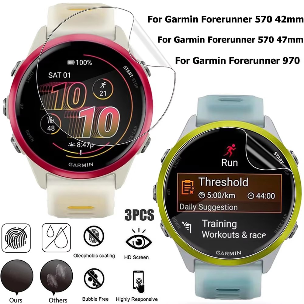 1-3Pcs Hydrogel Film For Garmi - Xwatch Smartwatch review and price