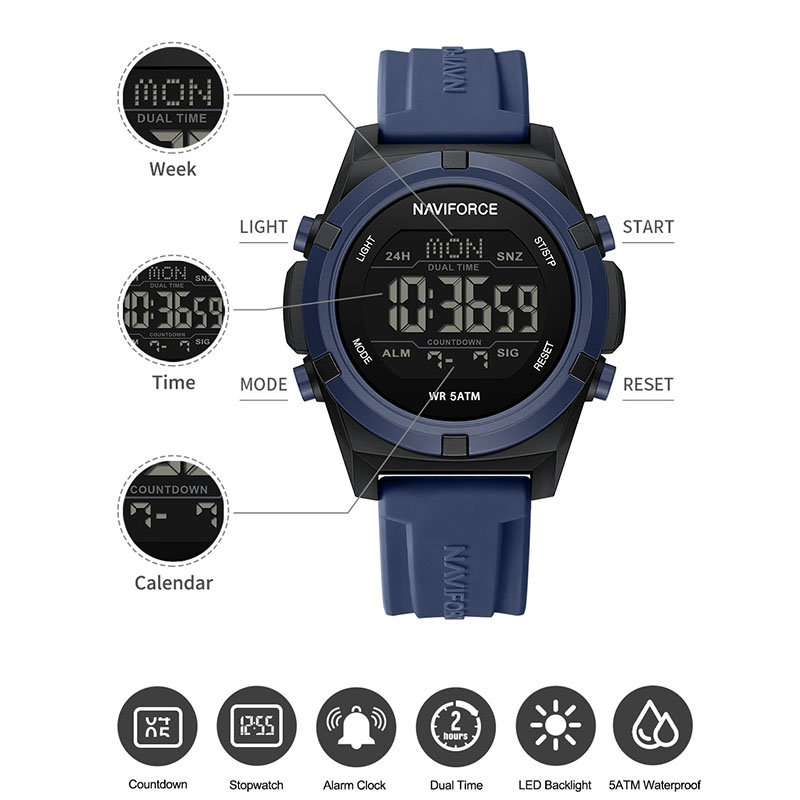 NAVIFORCE 2026 Watches For Men - Watch Display Pillow review and price