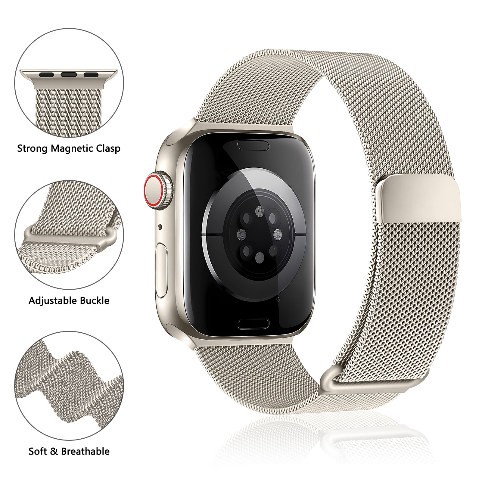 Milanese Strap For Apple Watch - Smartwatch Apple Watches For Men review and price