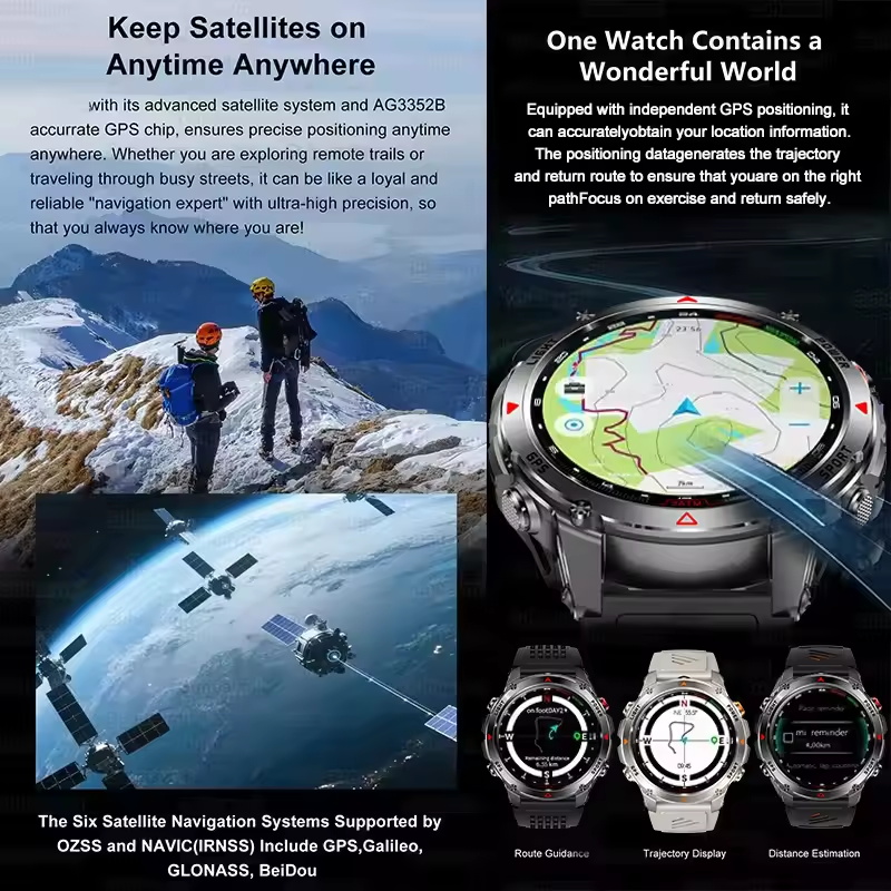 2025New T-Rex 3 Outdoor GPS Sp - Smartwatch Running Watches For Men review and price