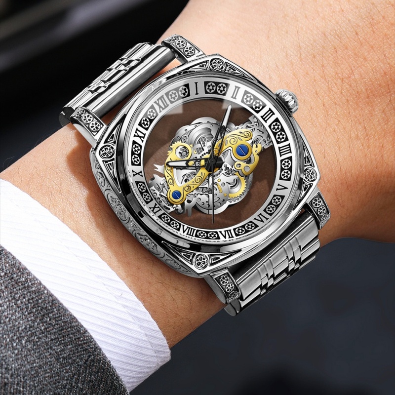 2026 New Vintage Carved Watch  - Vintage Digital Watch review and price