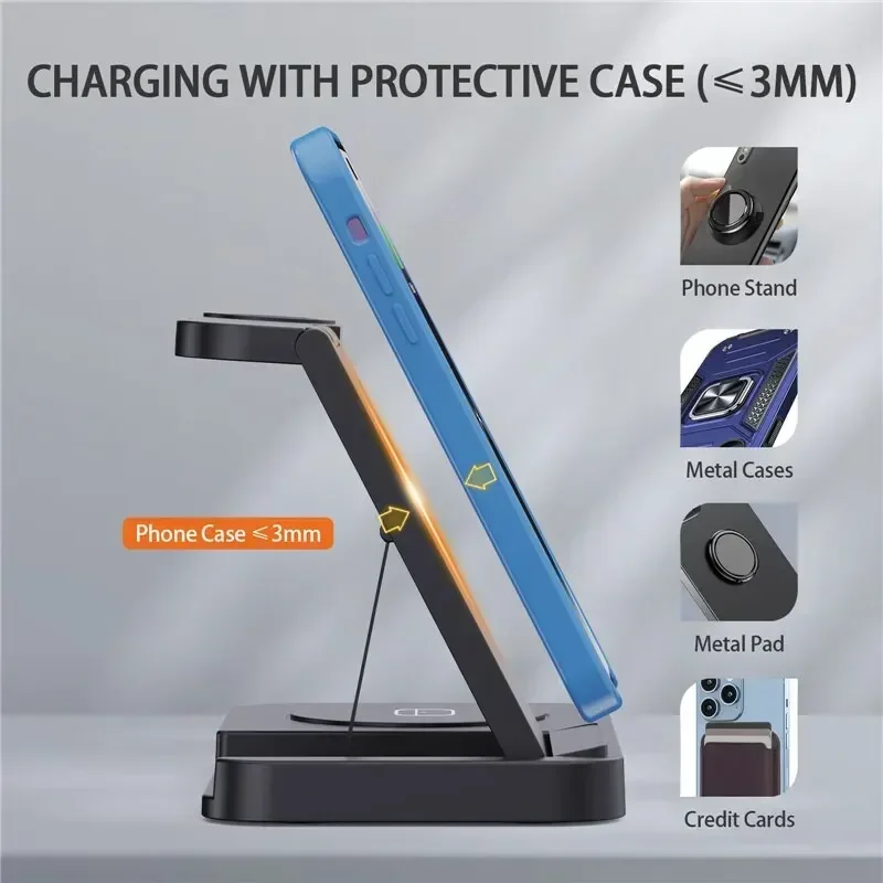 Travel 4 in 1 Wireless Charger - Iwatch Smartwatch review and price