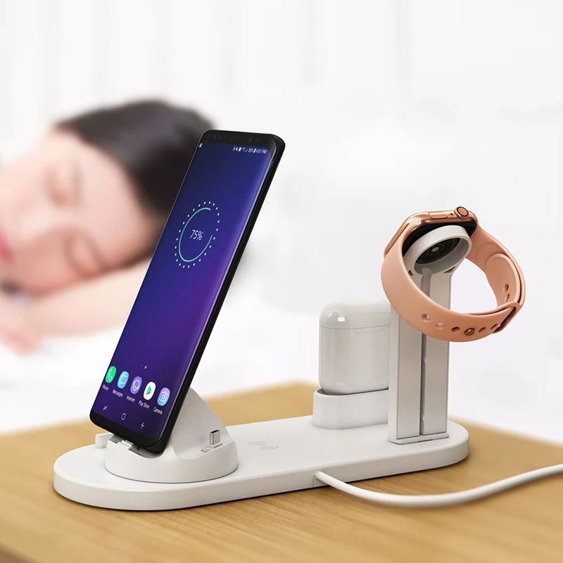 Wireless 3 in 1 Charger Holder - Watch Watch Xs review and price