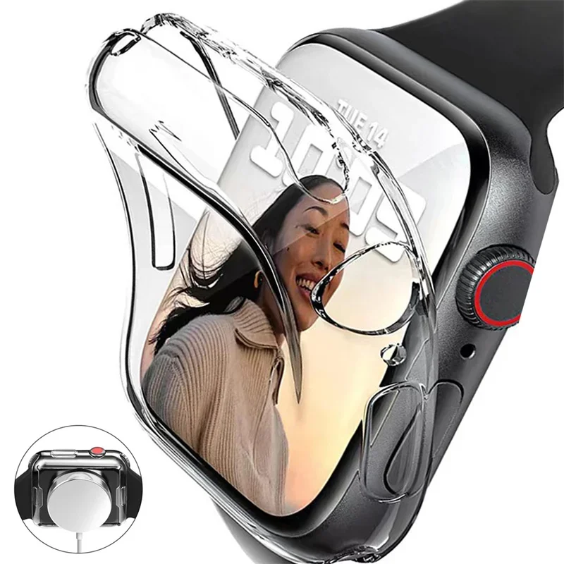 Transparent Cover For Apple Wa - Iwatch Smartwatch Series 7 review and price