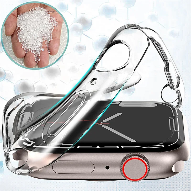 Transparent Cover For Apple Wa - Iwatch Smartwatch Series 7 review and price