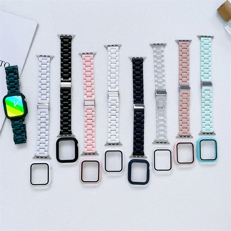 Watch strap+Case+glass For app - Iwatch Smartwatch Series 7 review and price