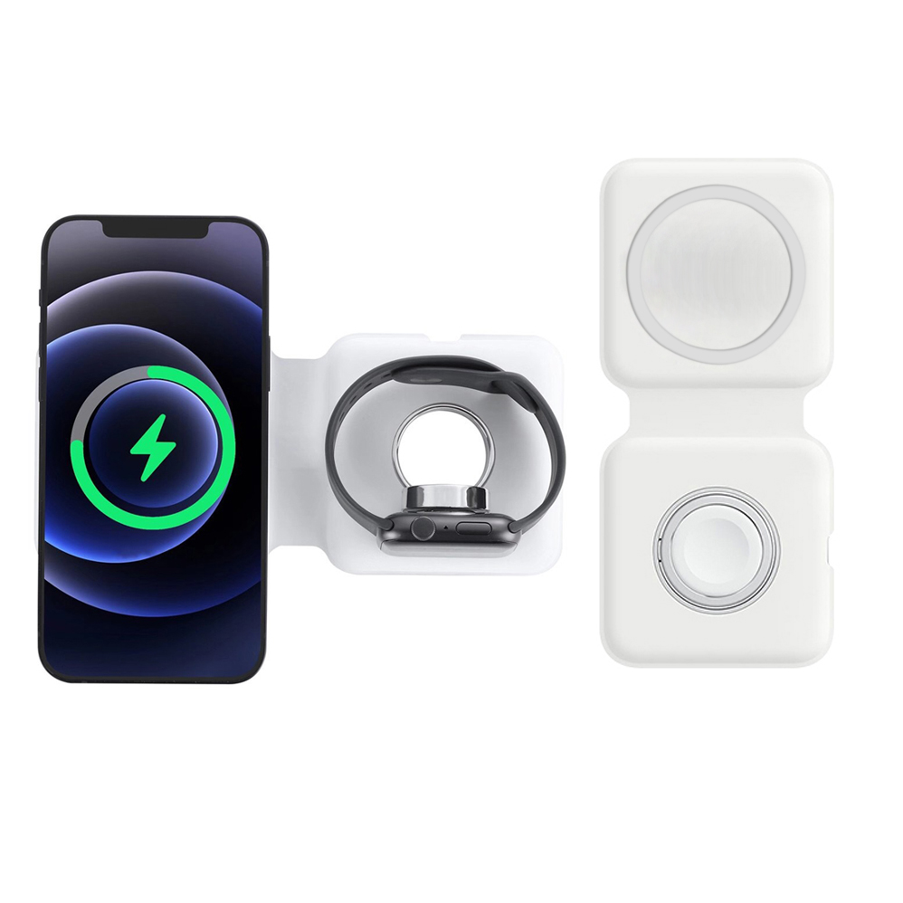 2IN1 Magnetic Wireless Charger - Xwatch Smartwatch review and price