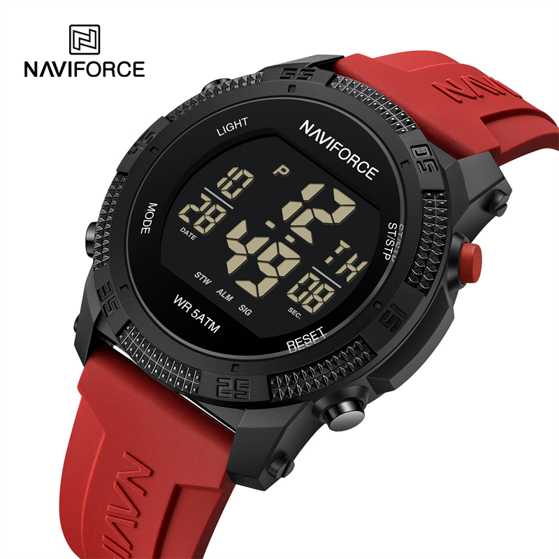 Naviforce 7104 Luxury Men Fash - Watch Display Pillow review and price