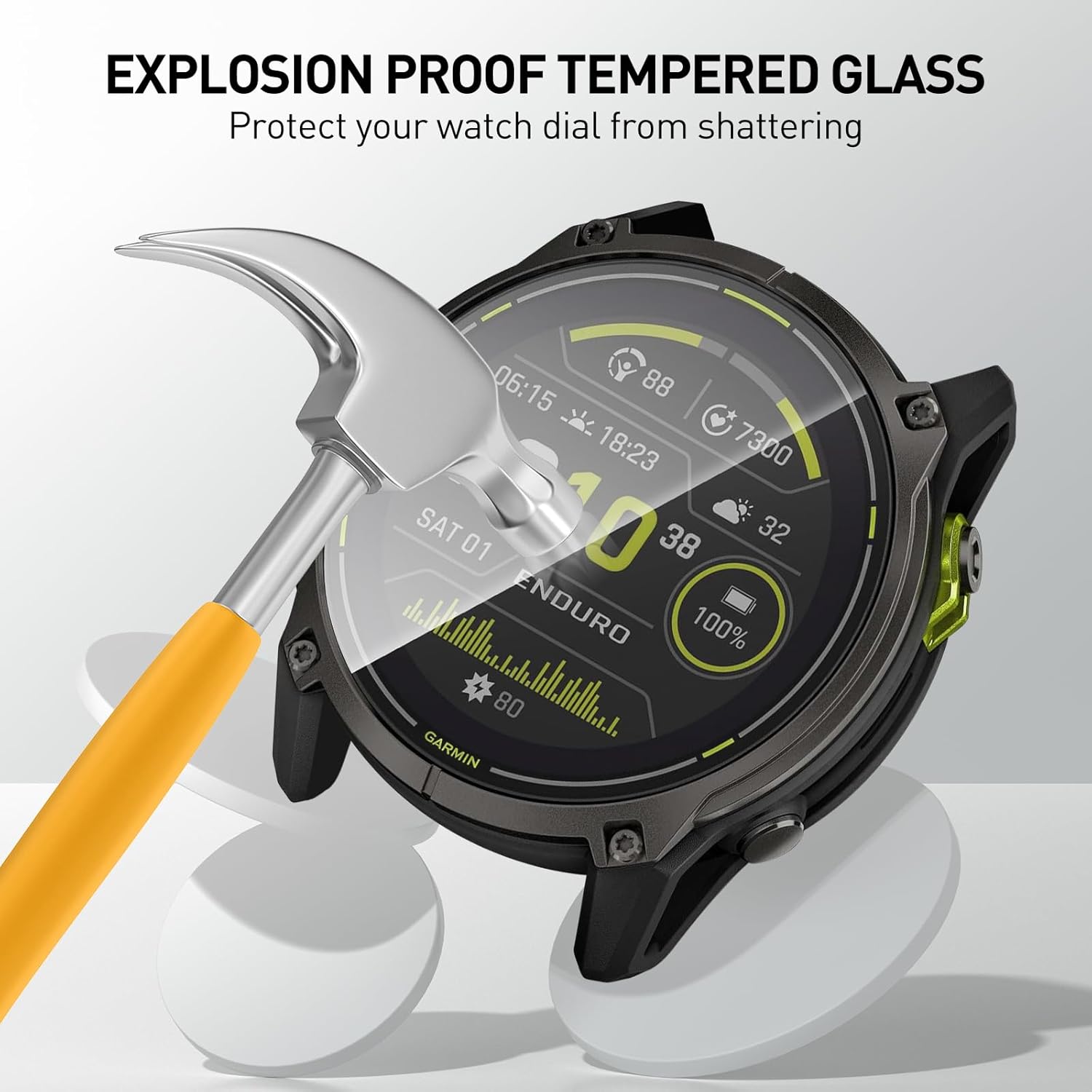 Tempered Glass Films For Garmi - Xwatch Smartwatch review and price