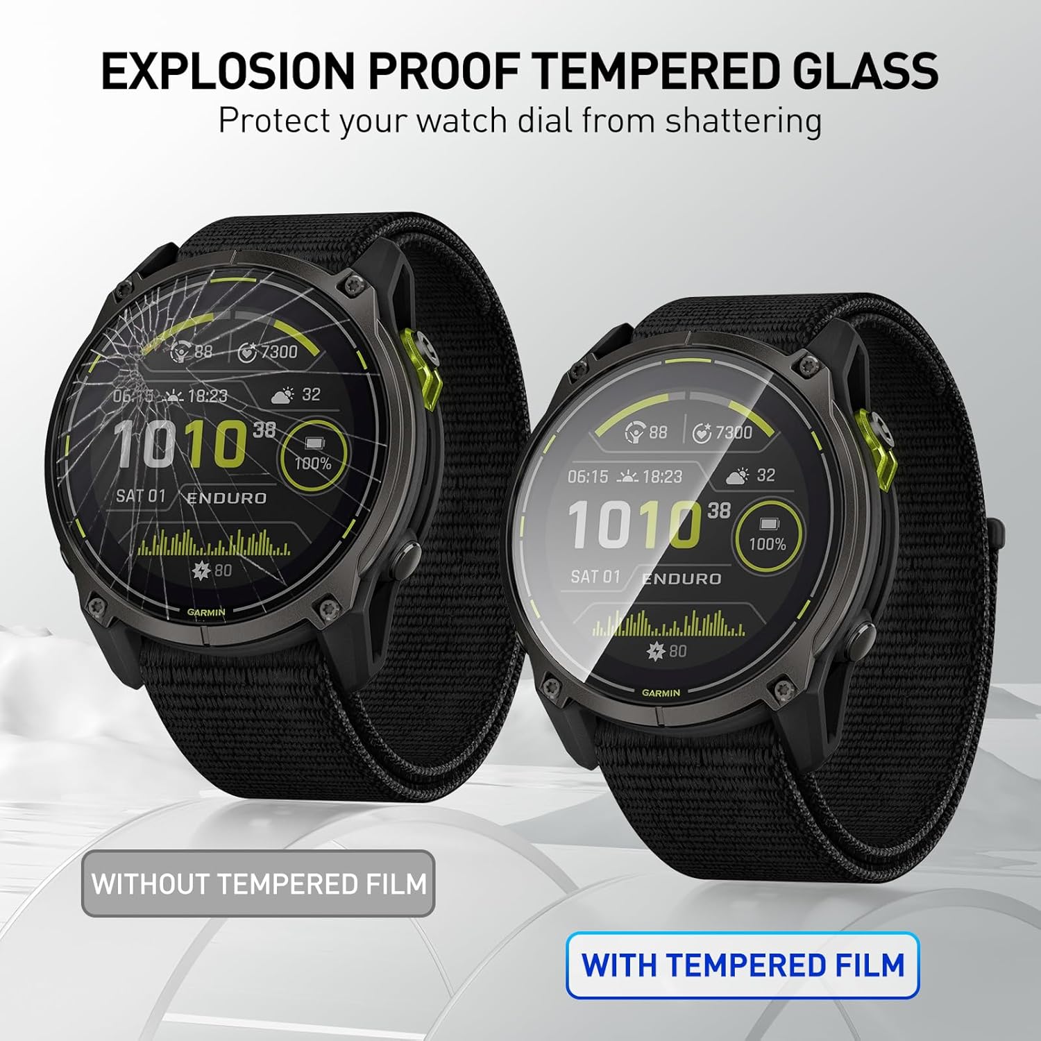Tempered Glass Films For Garmi - Xwatch Smartwatch review and price