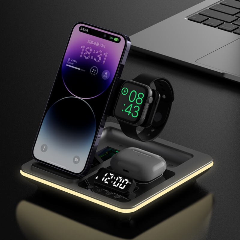 5 in 1 Warm Light Wireless Cha - Iwatch Smartwatch review and price