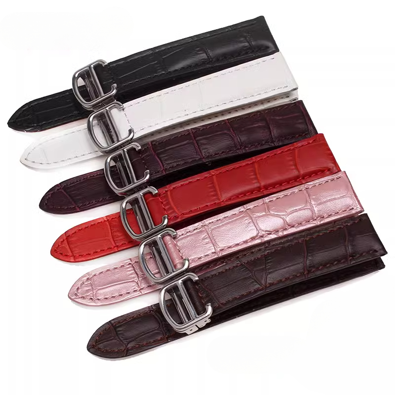 Genuine Leather Watch Strap fo - Cartier Watch Tank review and price