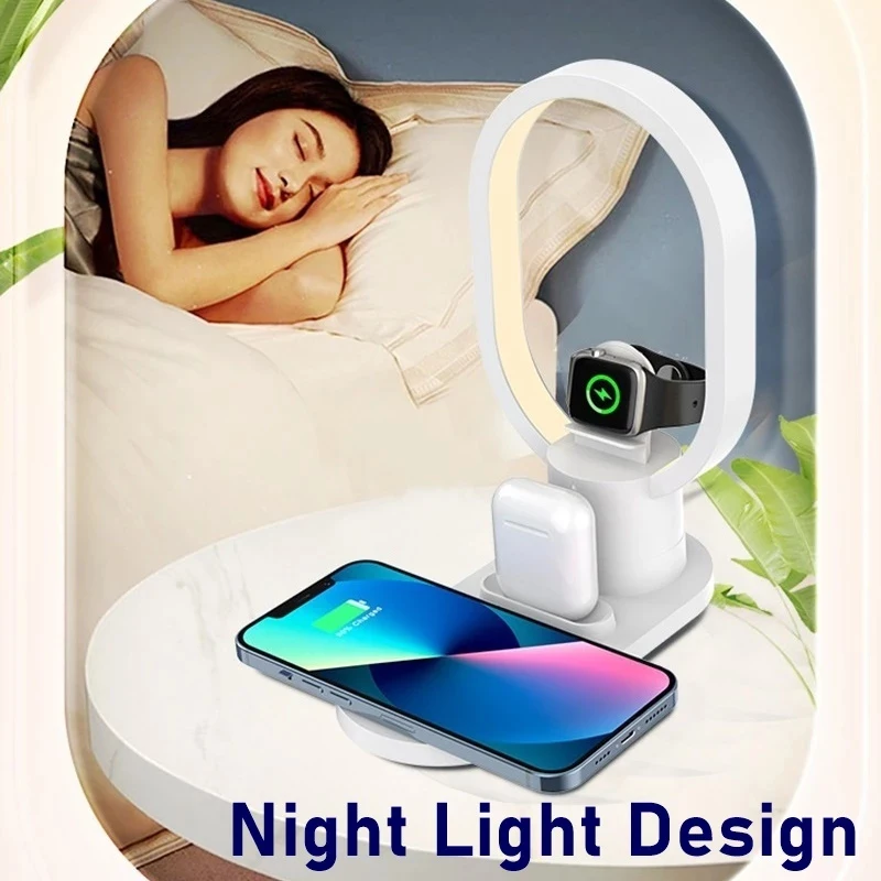 4in1 Night Light Wireless Char - Watch Watch Xs review and price