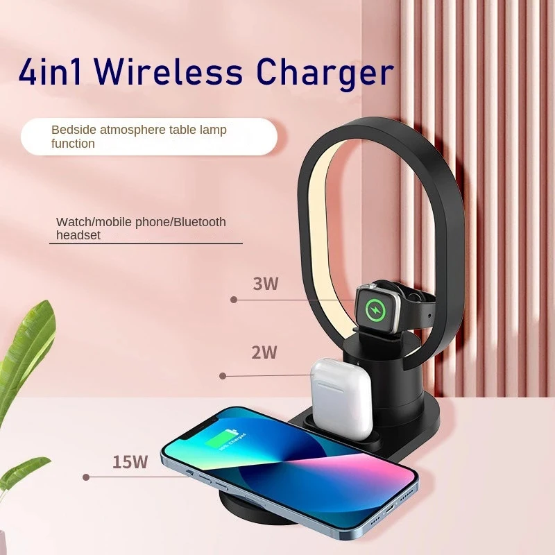 4in1 Night Light Wireless Char - Watch Watch Xs review and price