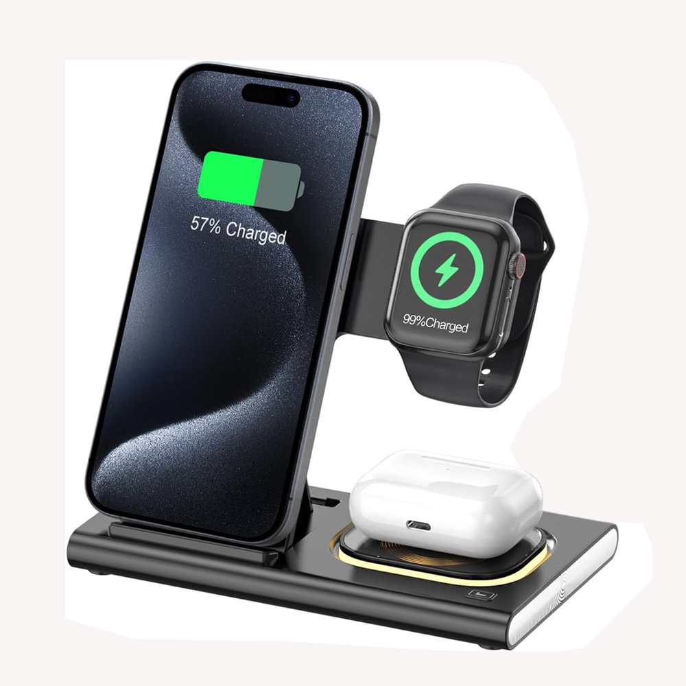 3 in 1 Foldable Charging Stati - Watch Watch Xs review and price