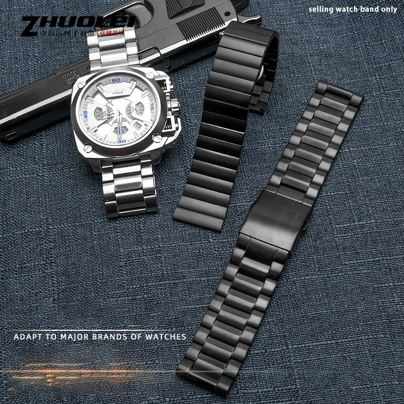 24MM 26MM 28MM 30mm Solid Stai - Diesel Watches Smartwatch review and price