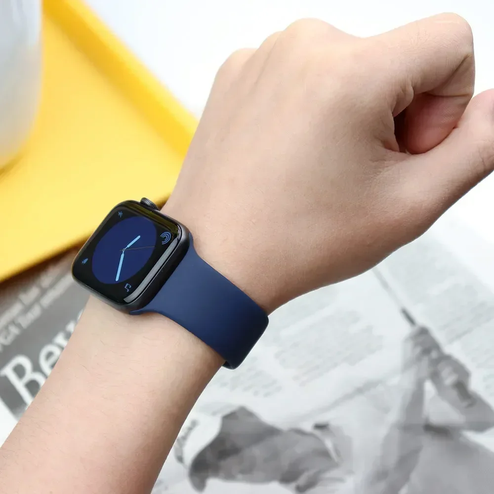 Sport Soft Silicone For Apple  - Smartwatch Apple Watches For Men review and price