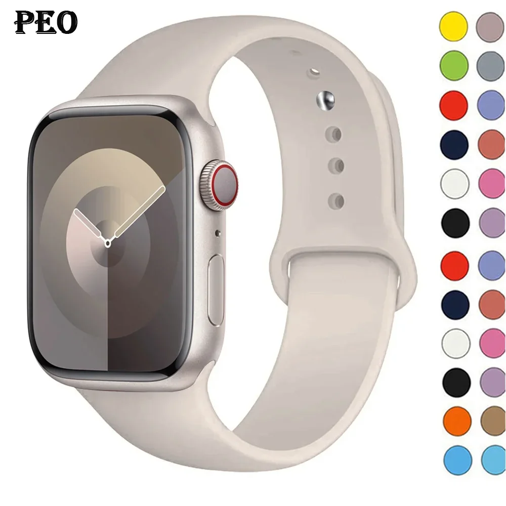 Silicone Band For Apple Watch  - Smartwatch Apple Watches For Men review and price