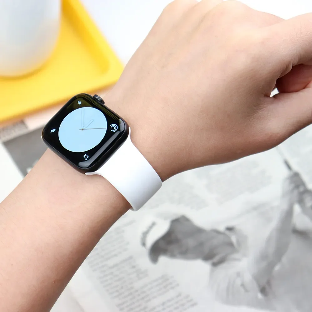 Silicone Band For Apple Watch  - Smartwatch Apple Watches For Men review and price