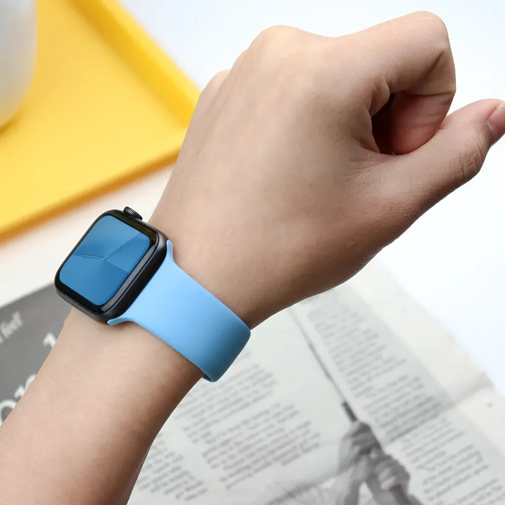 Silicone Band For Apple Watch  - Smartwatch Apple Watches For Men review and price