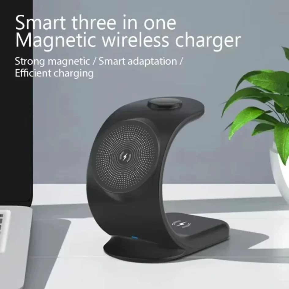 Magnetic Wireless Charger 3 in - Iwatch Smartwatch review and price