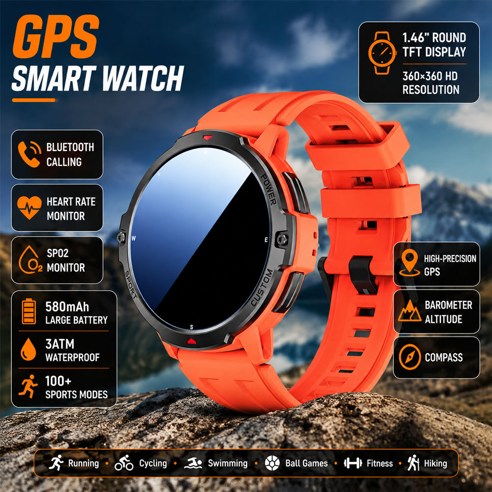 NEW 6-Axis Gyroscope Military  - Smartwatch Timex Watches For Women review and price