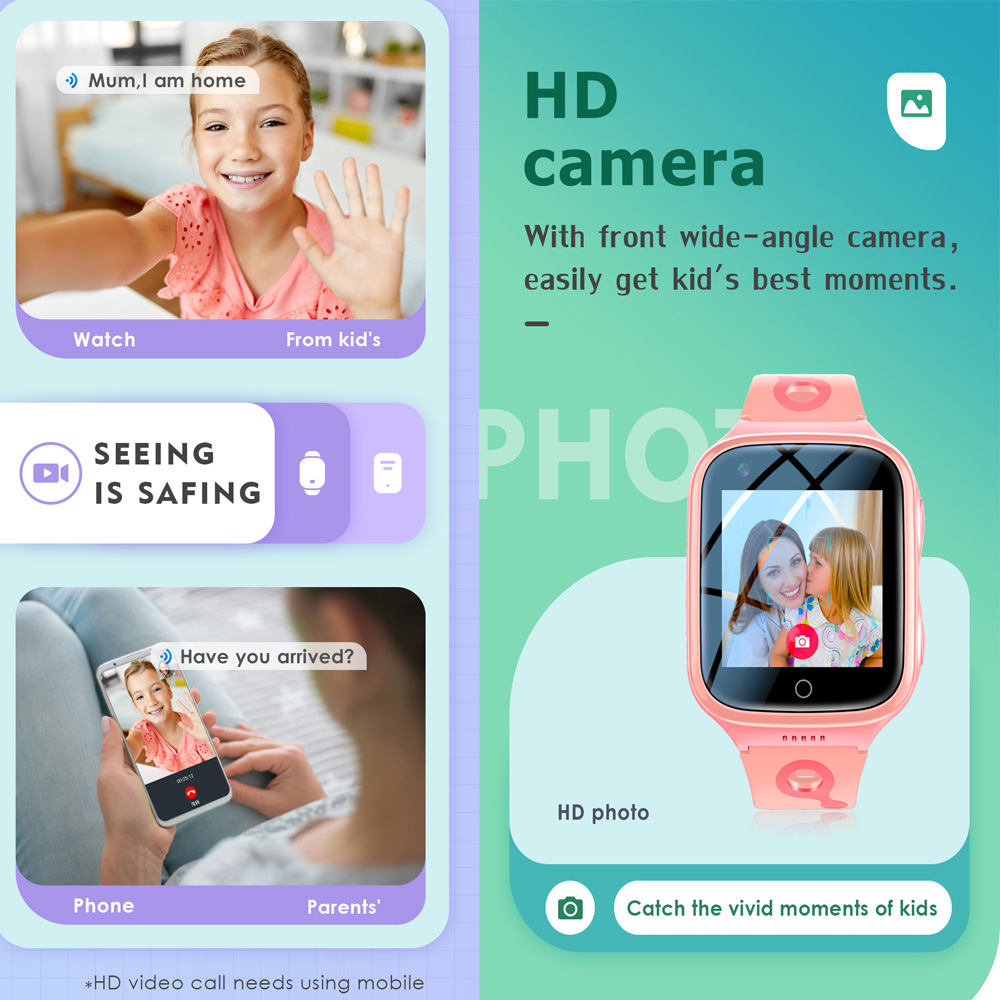 4G Smart Watch Kids GPS WiFi V - Smartwatch Watches Gift For Girls review and price