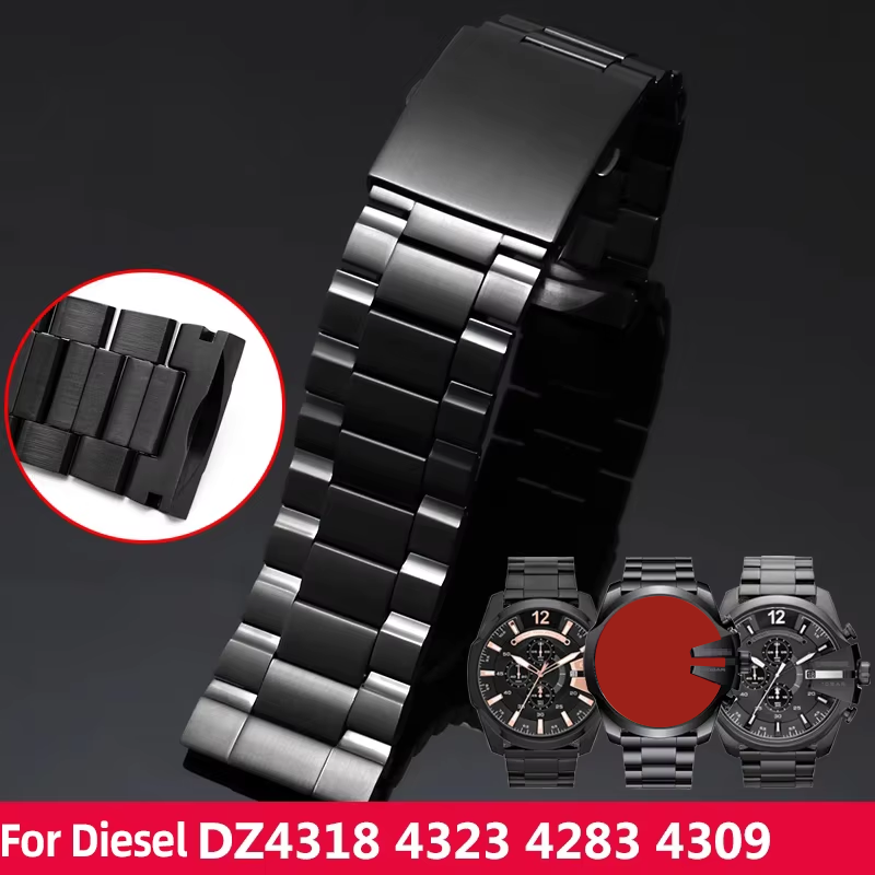 For Diesel DZ4318 steel strap  - Diesel Watches Smartwatch review and price