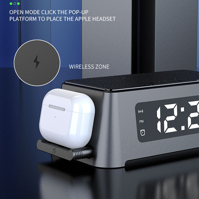 15W Qi Alarm Clock Wireless Ch - Watch Watch Xs review and price