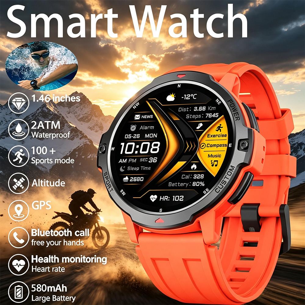 NEW 6-Axis Gyroscope Military  - Smartwatch Timex Watches For Women review and price