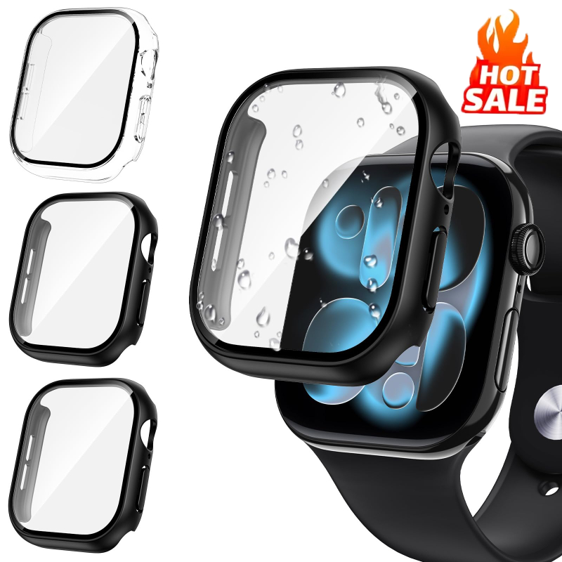 3pcs Glass+Cover For Apple Wat - Iwatch Smartwatch Series 7 review and price
