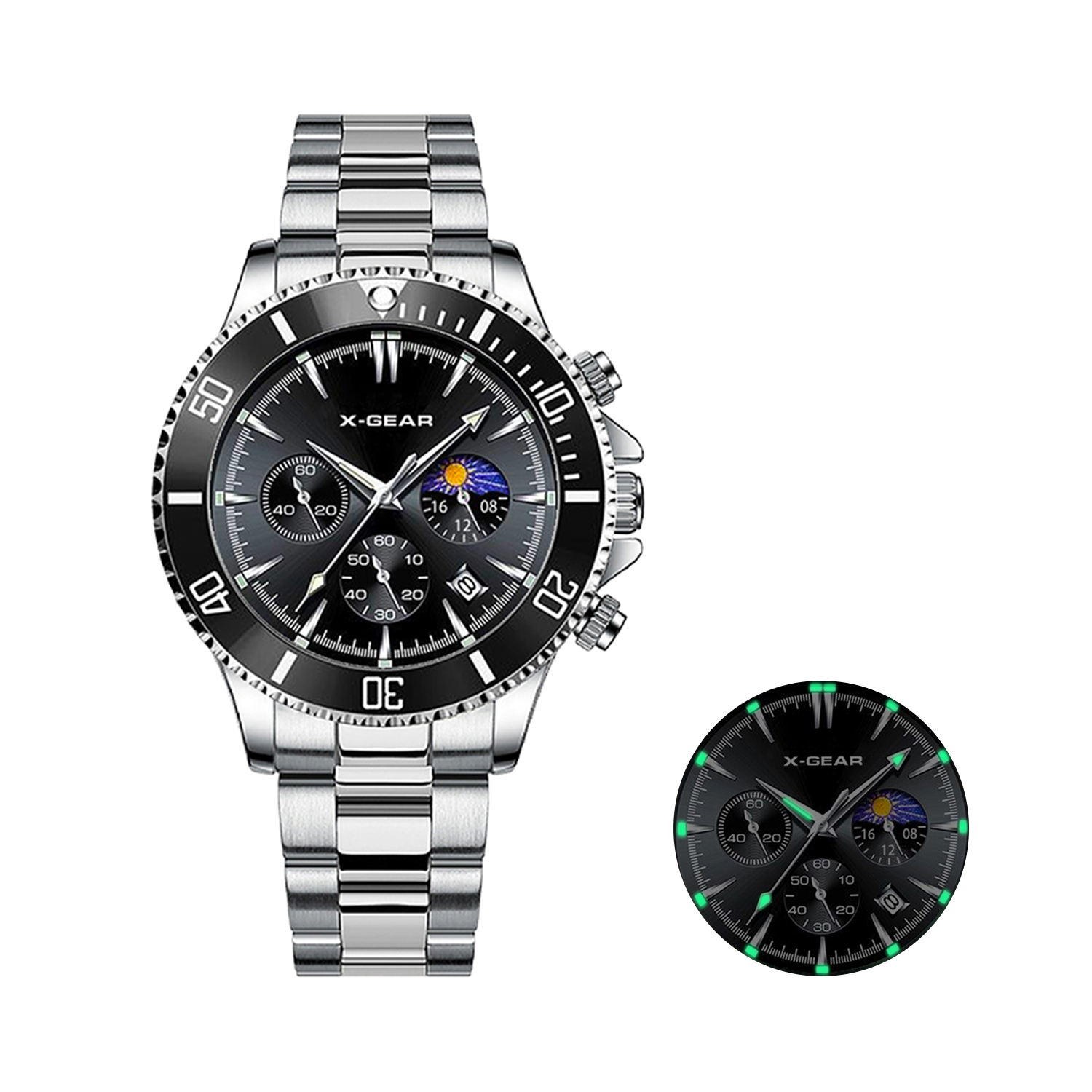 X-GEAR Fashion Calendar Men's  - Xwatch Smartwatch review and price