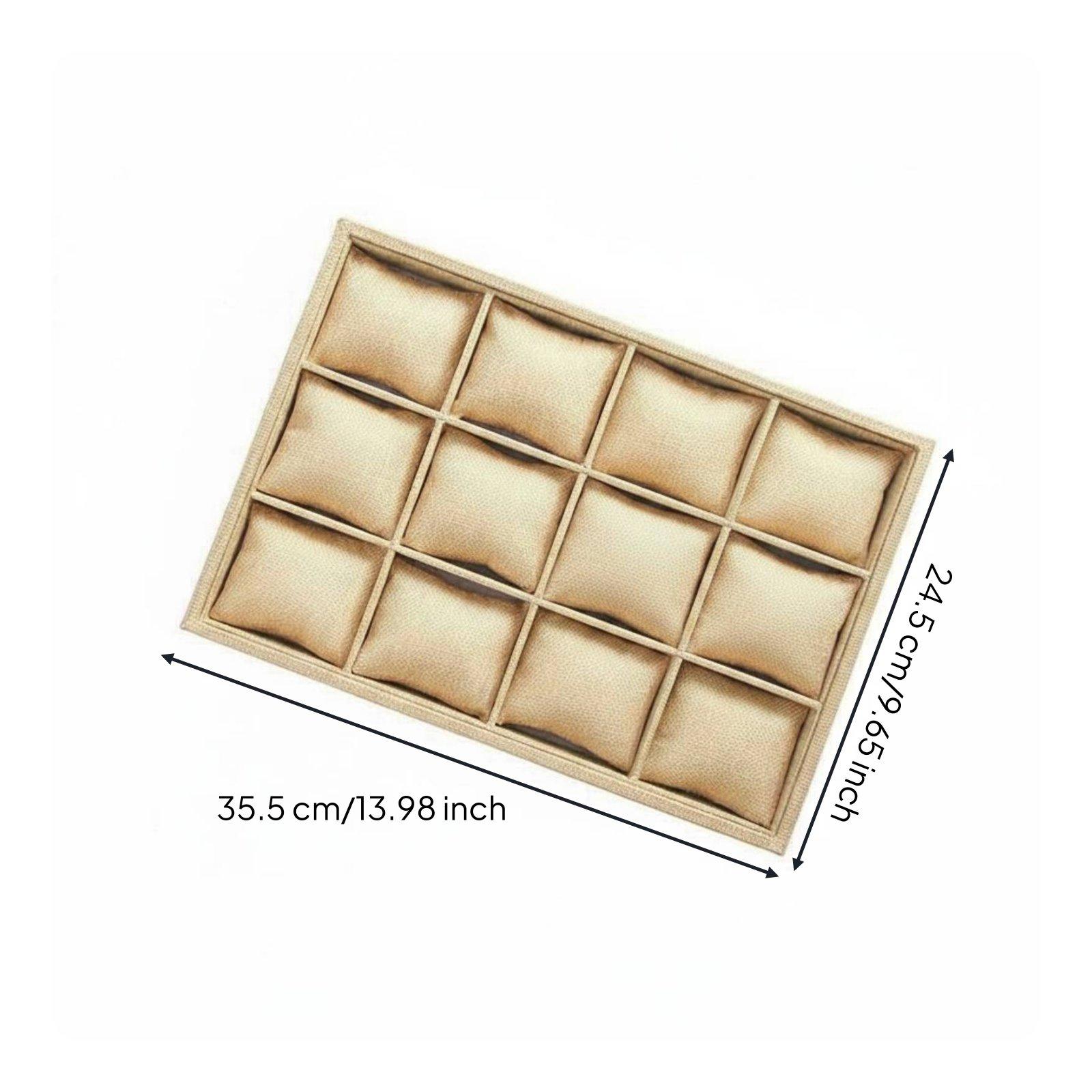Fabric Jewelry Holder Open Top - Watch Display Pillow review and price