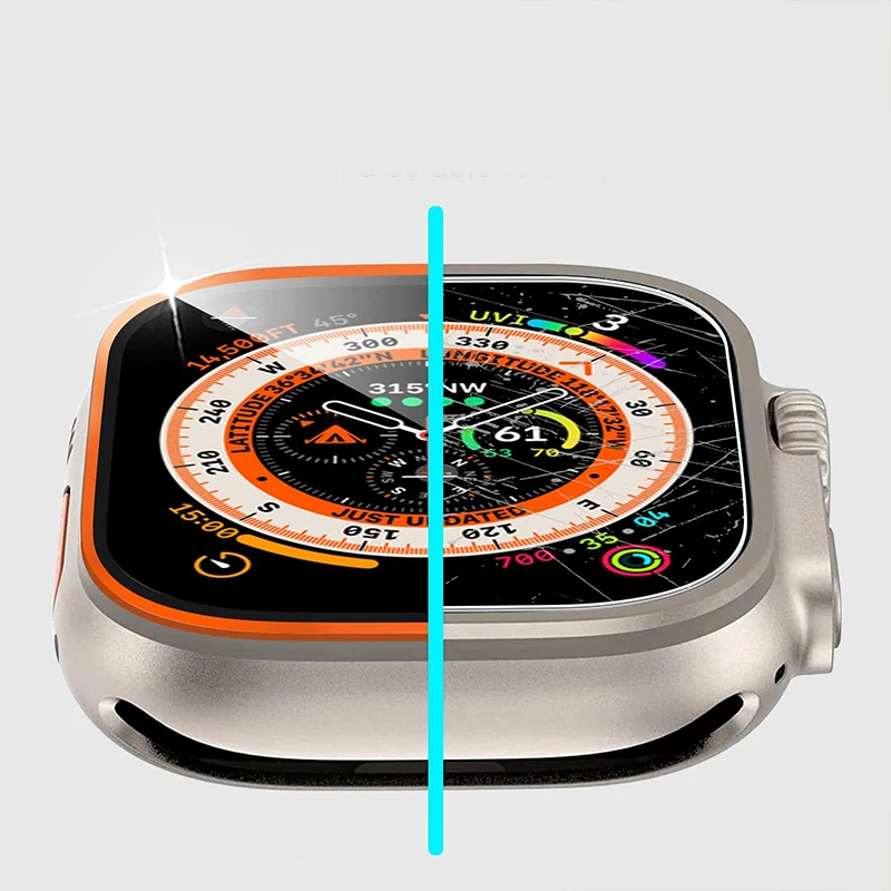 Tempered Glass Film for Apple  - Smartwatch Apple Watches For Men review and price