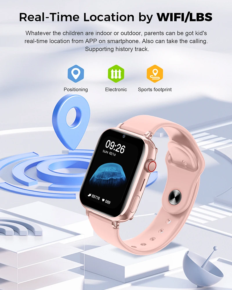 2025 Smart Watch Kids LBS Loca - Smartwatch Watches Gift For Girls review and price