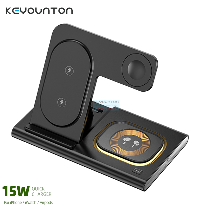 3 In 1 Wireless Charger For iP - Watch Watch Xs review and price