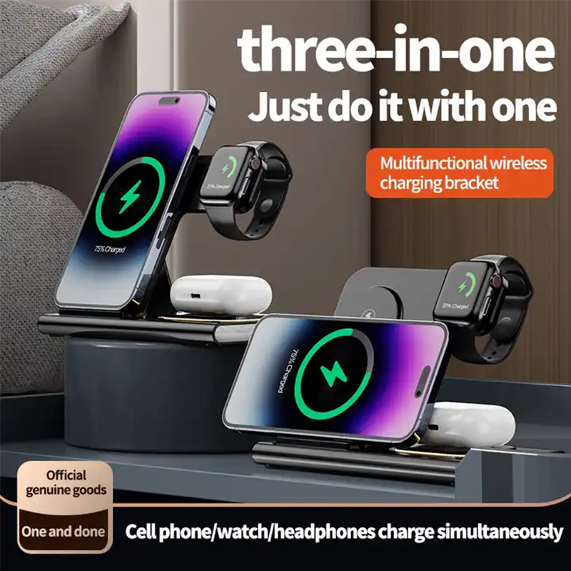 3 In 1 Wireless Charger For iP - Watch Watch Xs review and price