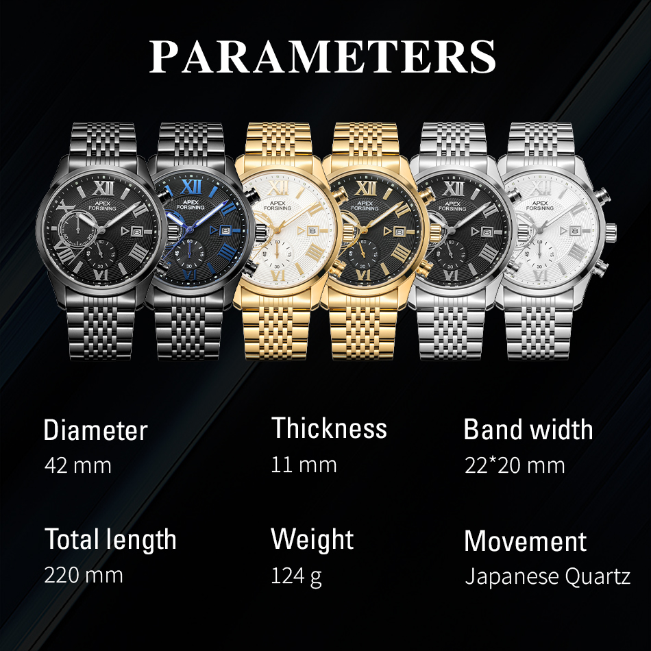 Forsining AF2502S Luxury Brand - Smartwatch Watches Brands For Men review and price