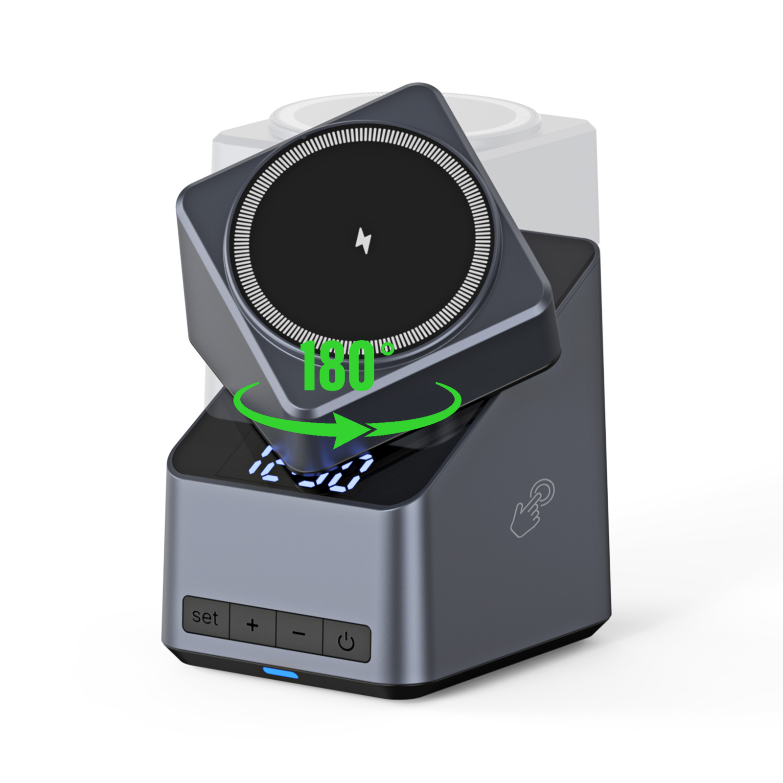 Magnetic 4 in 1 Auto Rotation  - Iwatch Smartwatch review and price