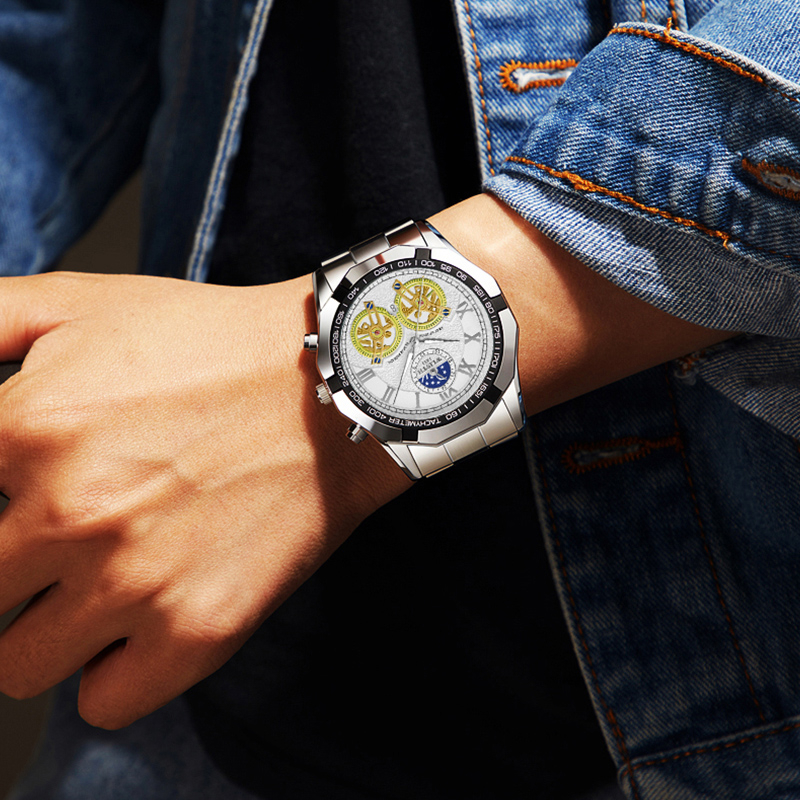 Luxury Brand Men Quartz Watche - Smartwatch Watches Brands For Men review and price