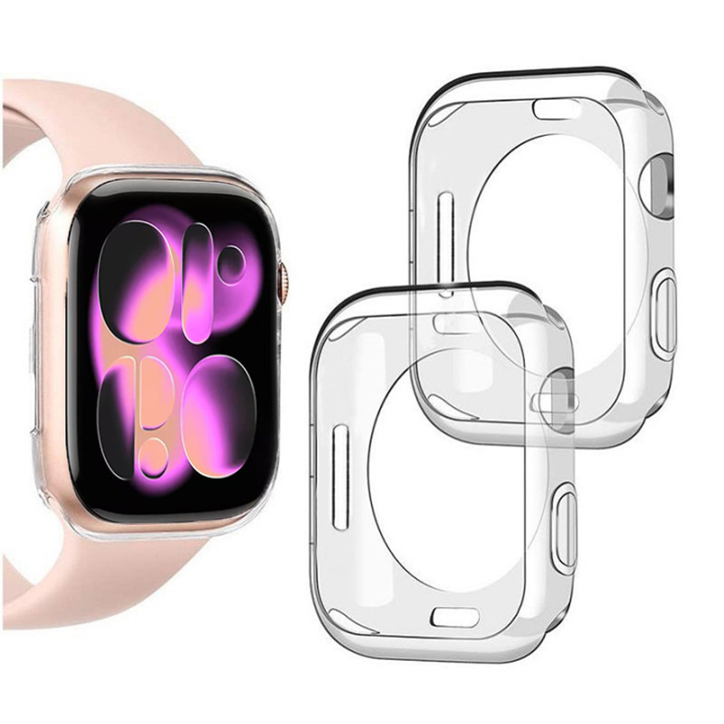 Silicone Case For Apple Watch  - Iwatch Smartwatch Series 7 review and price