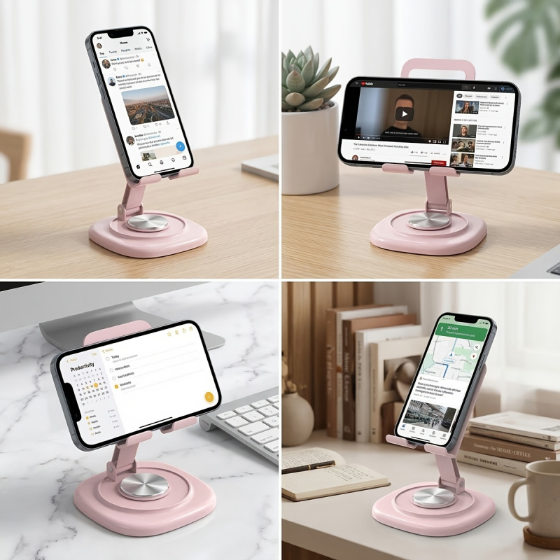 Macaron Desktop Metal Rotating - Watch Es review and price