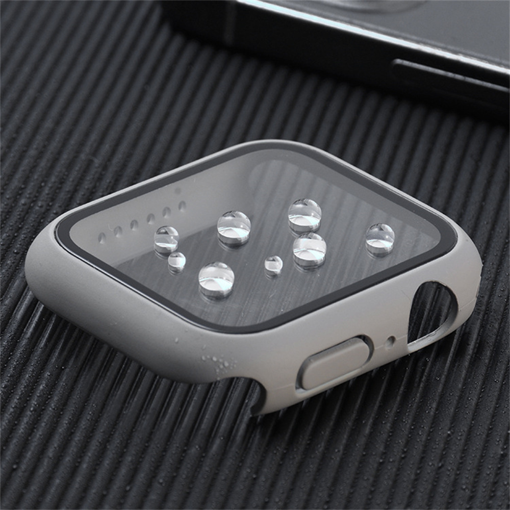 Tempered Glass+ Case For apple - Iwatch Smartwatch Series 7 review and price
