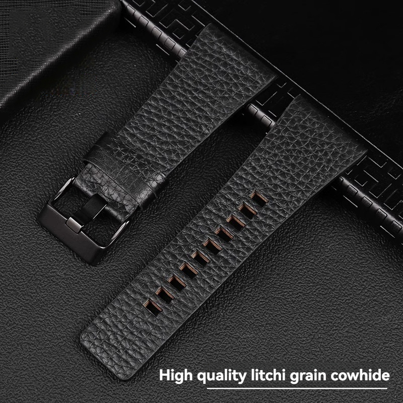 Lychee Patterned Cowhide Watch - Diesel Watches Smartwatch review and price